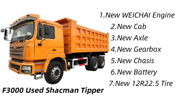 Used Shacman Truck F3000 Price in Congo