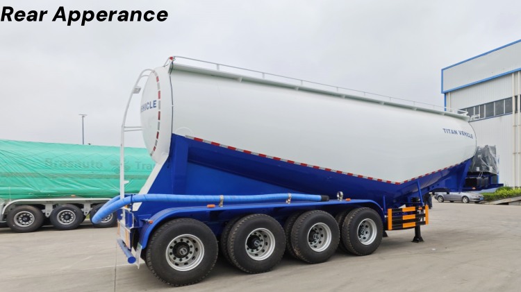 4 Axle Dry Bulk Cement Tanker in Congo