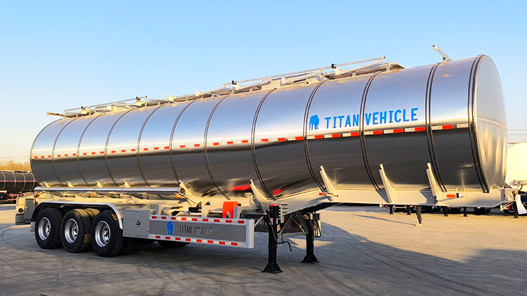 3 axle aluminum tanker trailer for sale in Kinshasa Congo