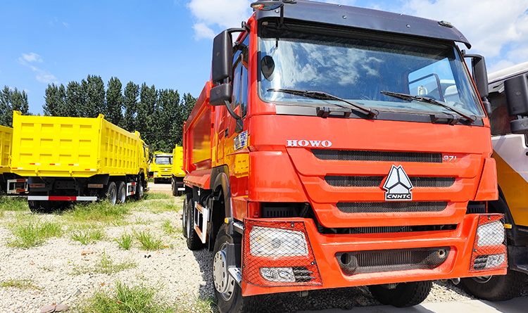 Used Sinotruk Howo 6x4 Dump Truck for Sale in Congo