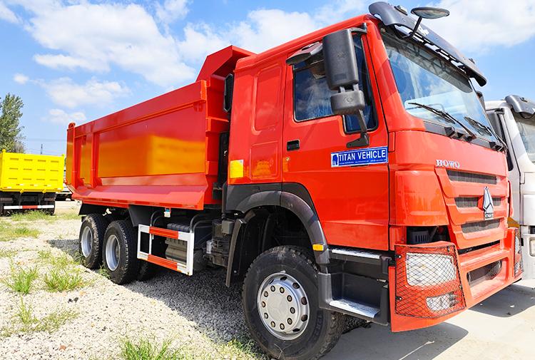 Used Sinotruk Howo 6x4 Dump Truck for Sale in Congo