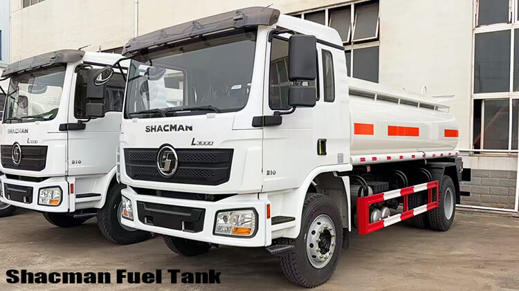 Shacman 10000 Liters Small Fuel Trucks for Sale in Congo