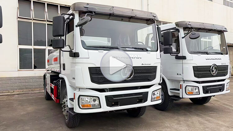 Shacman 10000 Liters Small Fuel Trucks for Sale in Congo