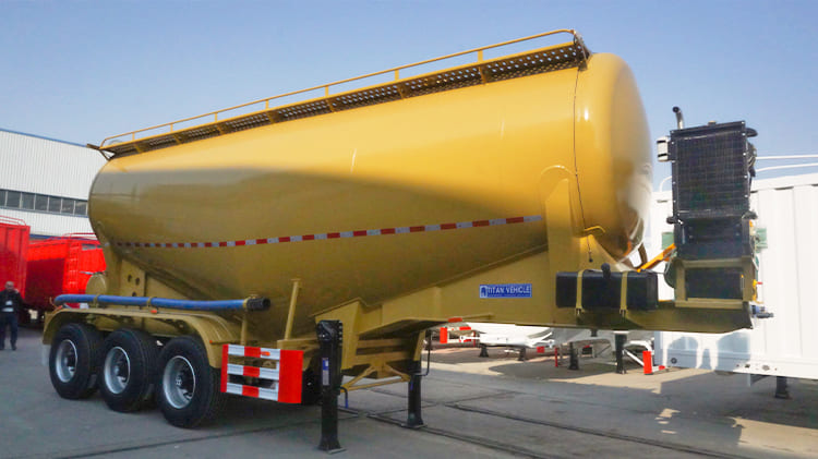 Bulk Cement Semi Trailer | Cement Bulker Price for Sale in Lubumbashi Congo 