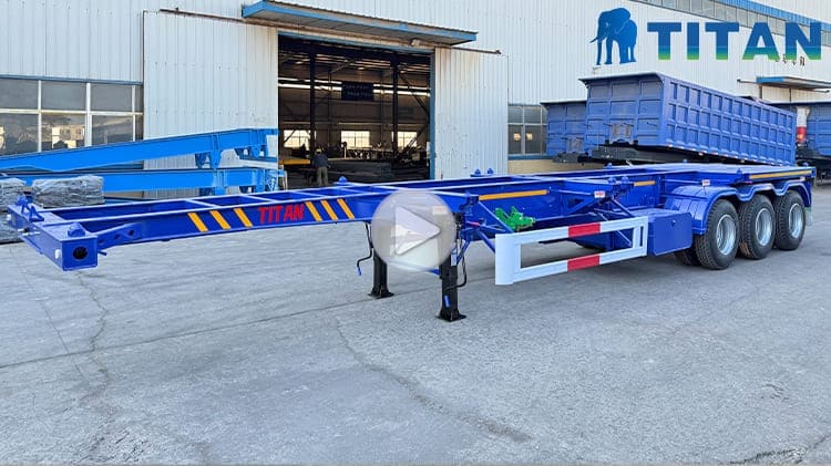Trailer Container Chassis for Sale in Congo Lubumbashi