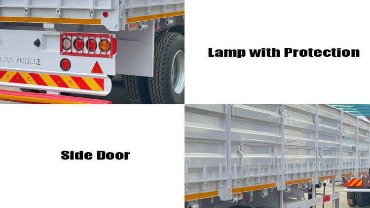 3 Axle Side Wall Trailer for Sale in Congo
