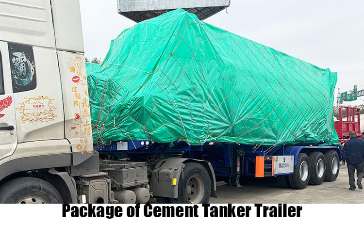3 Axle 40 Ton Bulker Cement Tankers Truck Trailer for Sale in Congo