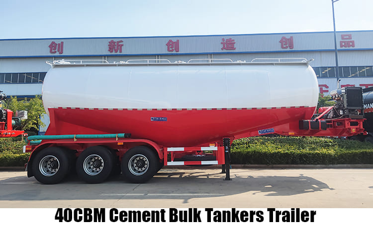 40CBM Dry Bulk Cement Tanker Transport Vehicle Price for Sale in Congo