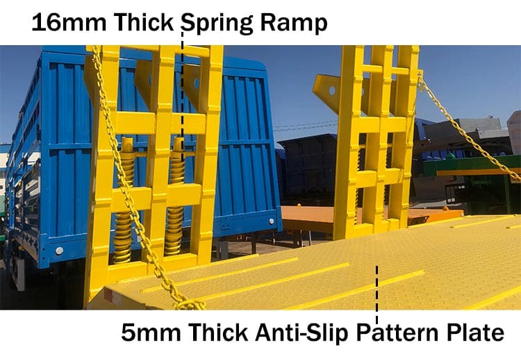 Tri Axle Low Loader Trailer for Sale in Congo Kinshasa