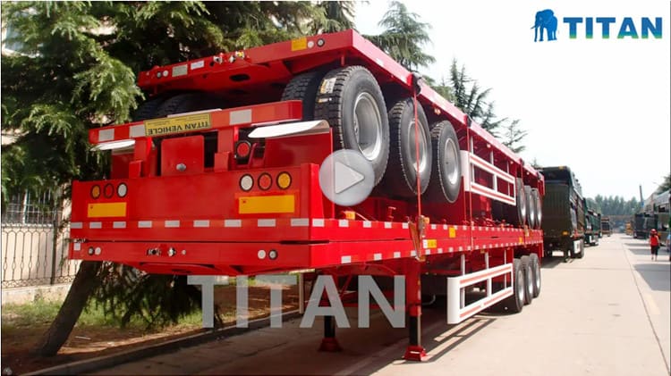 Different types of flatbed trailer