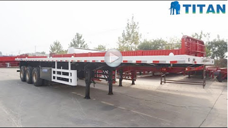 40Ft Container Flatbed Trailer