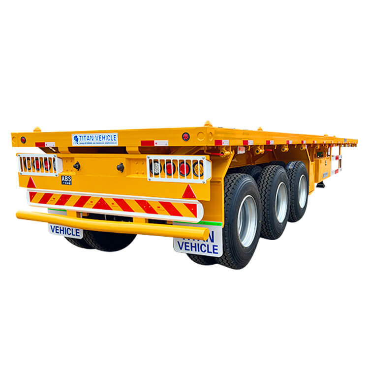 40 Feet Flatbed Semi Trailer