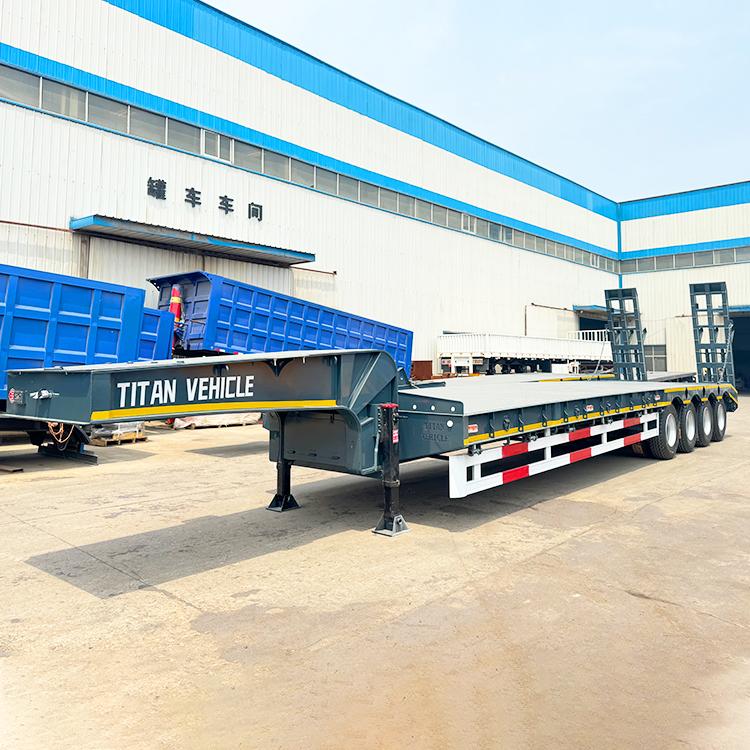 4 Axle 100 Ton Lowbed Truck