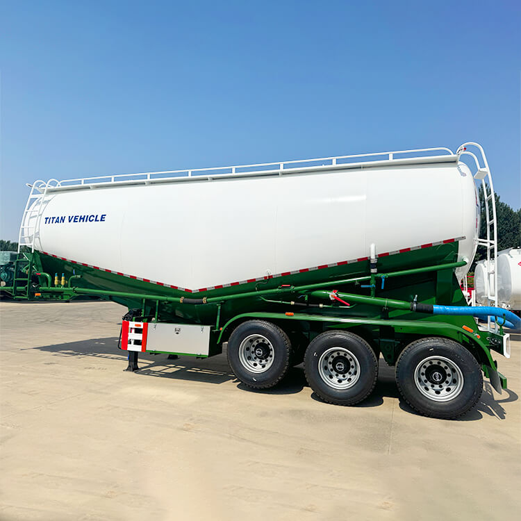 40 cbm 3 Axle Bulk Cement Tanker