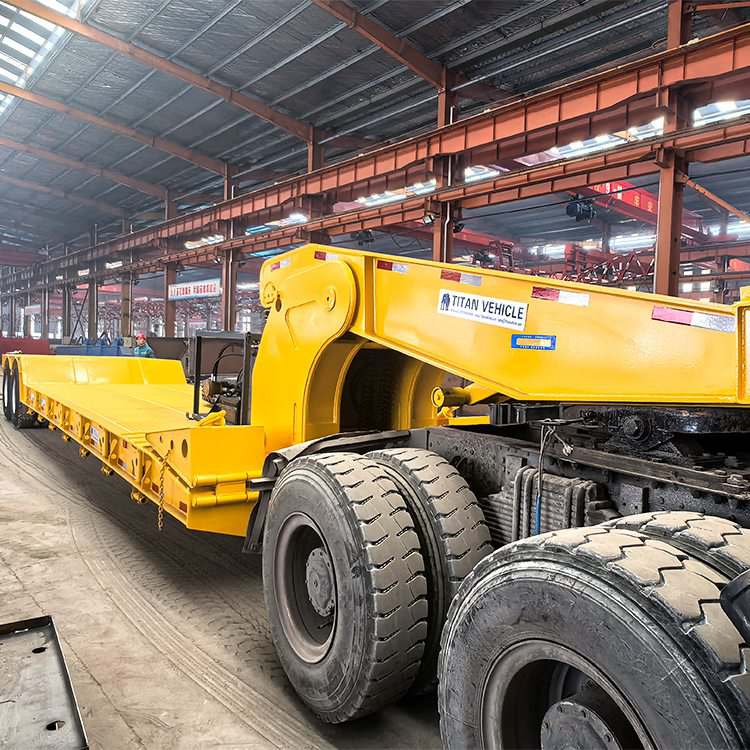 2 Axle 60 Tons Detachable Trailers