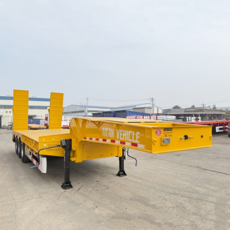 Semi 40Ft Low Bed Trailer