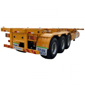 3 Axle Container Chassis