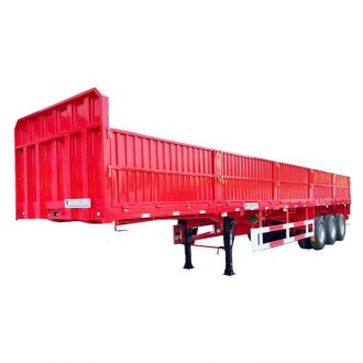 60ton Trailer with Drop Sides