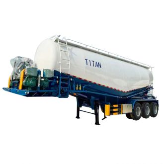 3 Axle Bulk Cement Semi Trailer