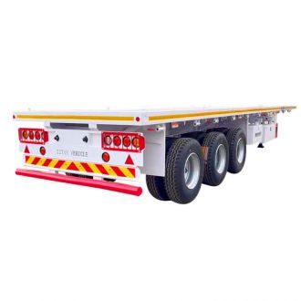 3 Axle Flatbed Container Trailer
