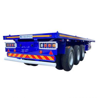 3 Axle Flatbed Trailer