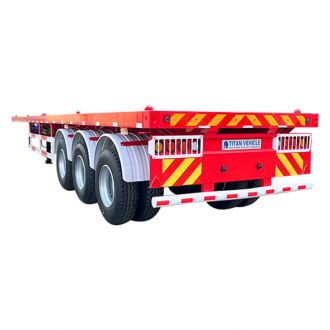 Tri Axle Flatbed Trailer