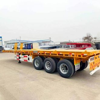 Flatbed Tri Axle Trailer