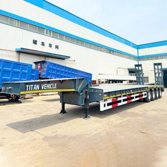4 Axle 100 Ton Lowbed Truck