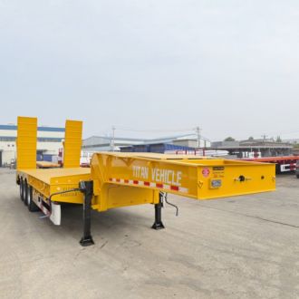 Semi 40Ft Low Bed Trailer