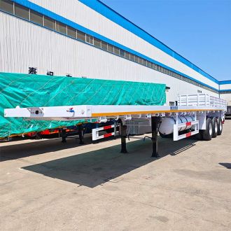 3 Axle 40 Ft Flatbed Semi Trailer