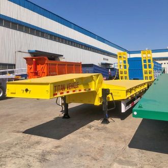 Tri Axle Low Loader Trailer