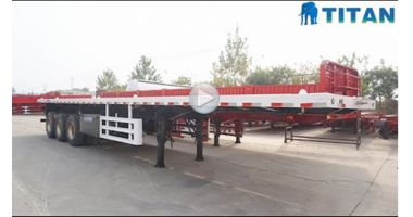 40Ft Container Flatbed Trailer