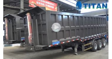 3 Axle 30CBM Tipper Trailer